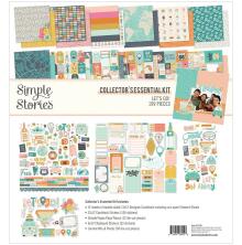 Simple Stories Collectors Essential Kit 12X12 - Let´s Go!
