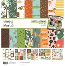 Simple Stories Collection Kit 12X12 - Into The Wild UTGENDE