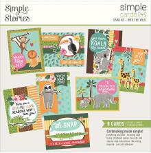 Simple Stories Simple Cards Kit - Into The Wild