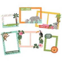 Simple Stories Layered Frames 6/Pkg - Into The Wild