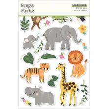 Simple Stories Sticker Book 4X6 12/Pkg - Into The Wild