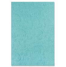 Sizzix Multi-Level Texture Fades Embossing Folder - Nordic Pattern