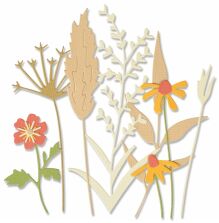 Sizzix Thinlits Die Set - Delicate Autumn Stems 665944