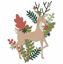 Sizzix Thinlits Die Set - Delightful Deer