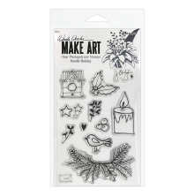 Wendy Vecchi Make Art Clear Stamps - Doodle Holiday