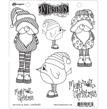 Dylusions Cling Stamps 8.5X7 - Just Robbin Along
