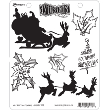 Dylusions Cling Stamps 8.5X7 - Mr. Boo´s Adventure