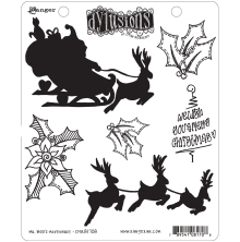 Dylusions Cling Stamps 8.5X7 - Mr. Boos Adventure