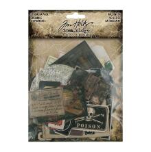 Tim Holtz Idea-Ology Ephemera Pack 114/Pkg - Halloween 2022