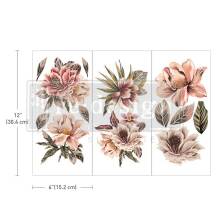 Prima Re-Design Decor Small Transfers 6X12 3/Pkg - Exotica