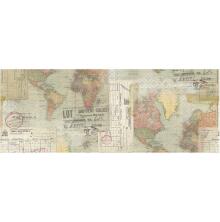 Tim Holtz Idea-Ology Collage Paper 6X6yds - Travel