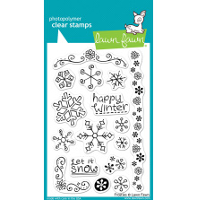 Lawn Fawn Clear Stamps 4X6 - Frosties LF328