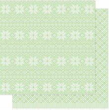 Lawn Fawn Knit Picky Winter Paper 12X12 - Itchy Sweater