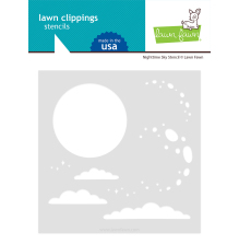 Lawn Fawn Stencils - Nighttime Sky LF2980