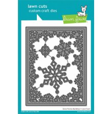 Lawn Fawn Dies - Snow Flurries Backdrop LF2976