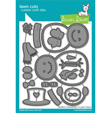 Lawn Fawn Dies - Build-A-Snowman LF2965