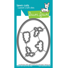 Lawn Fawn Dies - Giant Thank You Messages