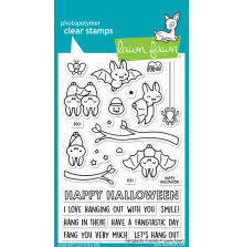 Lawn Fawn Clear Stamps 4X6 - Fangtastic Friends
