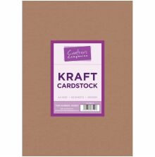 Crafters Companion Cardstock A4 50/Pkg - Kraft
