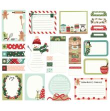 Simple Stories Bits &amp; Pieces Die-Cuts 24/Pkg - Baking Spirits Bright Journal