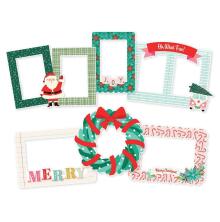 Simple Stories Layered Frames 6/Pkg - Mix &amp; A-Mingle