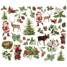 Simple Stories Bits &amp; Pieces Die-Cuts 42/Pkg - SV Christmas Lodge Woodland