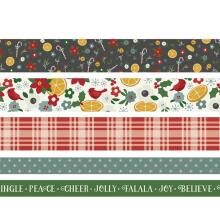 Simple Stories Washi Tape 5/Pkg - Hearth &amp; Holiday