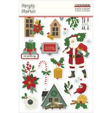 Simple Stories Sticker Book 4X6 12/Pkg - Hearth &amp; Holiday