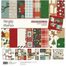 Simple Stories Collection Kit 12X12 - Hearth &amp; Holiday