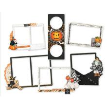 Simple Stories Layered Frames 6/Pkg - SV October 31st