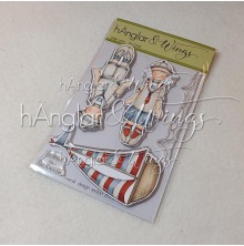 hnglar &amp; Wings Clear Stamps - Lnga Sailors
