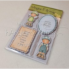 hnglar &amp; Wings Clear Stamps - Sm Etikettkids