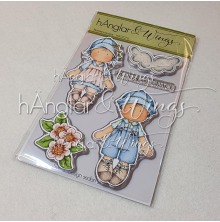 hnglar &amp; Wings Clear Stamps - Blomstersvrmare