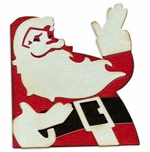 Tim Holtz Sizzix Thinlits Dies - Retro Santa 666071