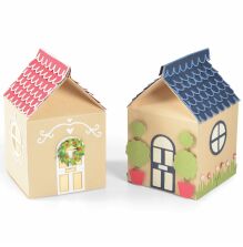 Sizzix Thinlits Die Set - Seasonal House Gift Box