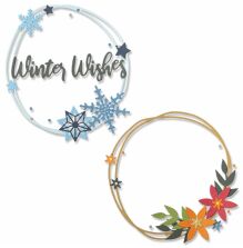 Sizzix Thinlits Die Set - Winter Wreath 666026