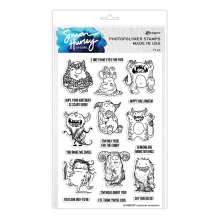 Simon Hurley create. Clear Stamps 6X9 - Mythical Monsters