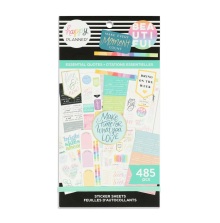 Me &amp; My Big Ideas Happy Planner Stickers Value Pack - Essential Quotes 485