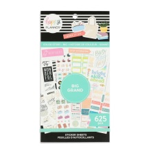 Me &amp; My Big Ideas Happy Planner Stickers Value Pack - BIG Color Story 625