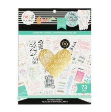 Me & My Big Ideas Happy Planner Large Stickers Value Pack - Essential Quotes 73