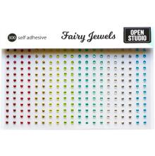 Memory Box Self-Adhesive Fairy Jewels 300/Pkg - Christmas