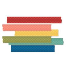 Simple Stories Color Vibe Washi Tape 6/Pkg - Bolds