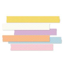 Simple Stories Color Vibe Washi Tape 6/Pkg - Spring