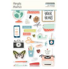 Simple Stories Sticker Book 4X6 12/Pkg - Life Captured