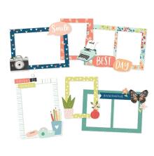 Simple Stories Layered Frames 6/Pkg - Life Captured