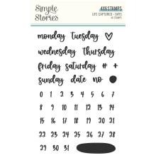 Simple Stories Clear Stamps - Life Captured Days