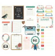 Simple Stories Bits &amp; Pieces Die-Cuts 28/Pkg - Life Captured Journal