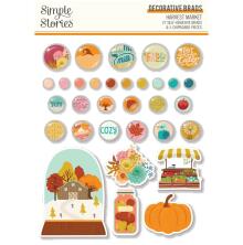 Simple Stories Self-Adhesive Brads - Harvest Market