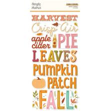 Simple Stories Foam Stickers 29/Pkg - Harvest Market