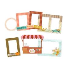 Simple Stories Layered Frames 6/Pkg - Harvest Market